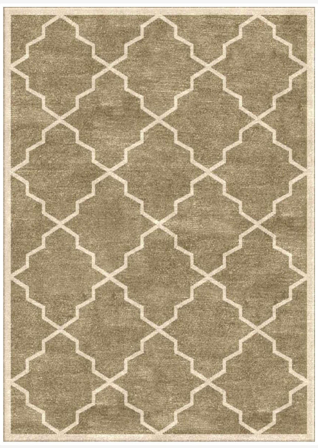 HAND TUFTED WOOLLEN CARPET KINGDOM 31