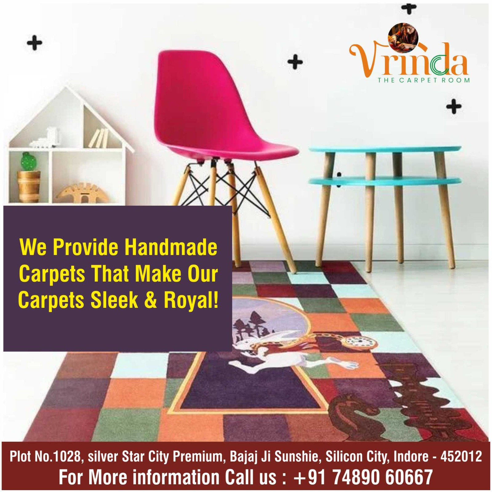 Best Manufacturer of Royal Handmade Carpets in Indore