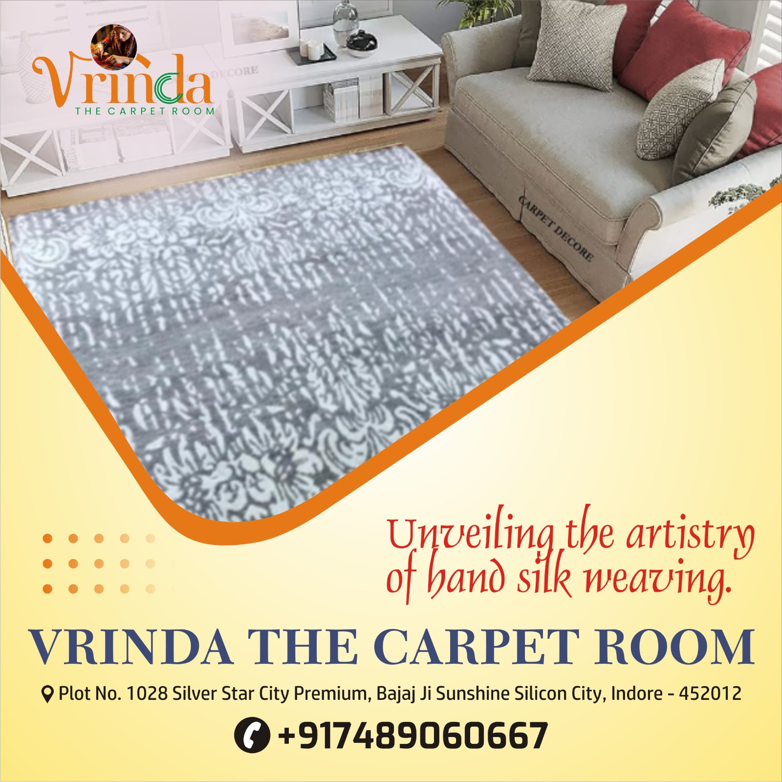 Best Handmade Flat Weave Rugs Manufacturer in Indore